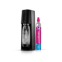 Transform Your Drinks with the SodaStream Terra Value Pack Sparkling Water Maker – Sleek Black Design!